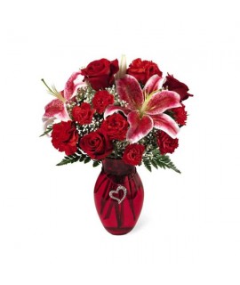 The FTD Valentine's Day Bouquet - The FTD Lasting Romance Bouquet The FTD Valentine's Day Bouquet - The FTD Lasting Romance Bouquet